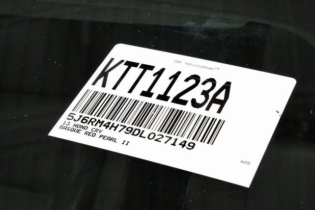 Photo of 2013 Basque Red Pearl II Honda CR-V