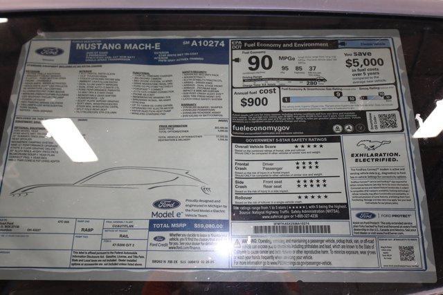 Photo of 2025 Star White Ford Mustang Mach-E