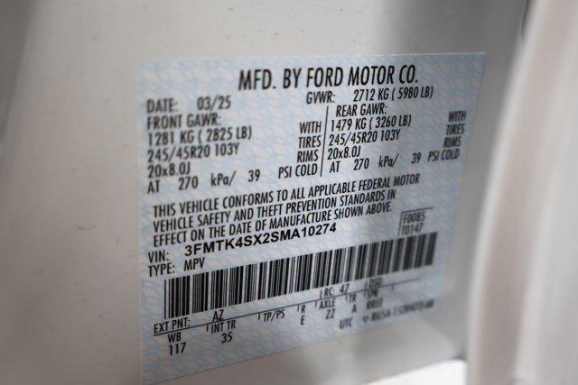 Photo of 2025 Star White Ford Mustang Mach-E