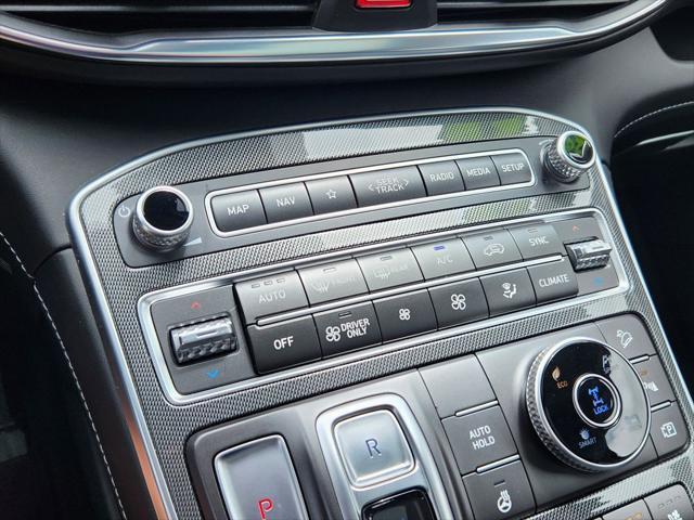 Photo of 2021 Lagoon Blue Hyundai SANTA FE