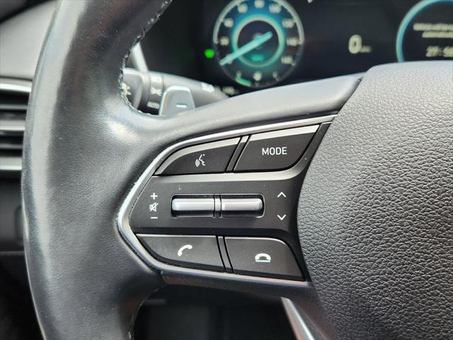 Photo of 2021 Lagoon Blue Hyundai SANTA FE