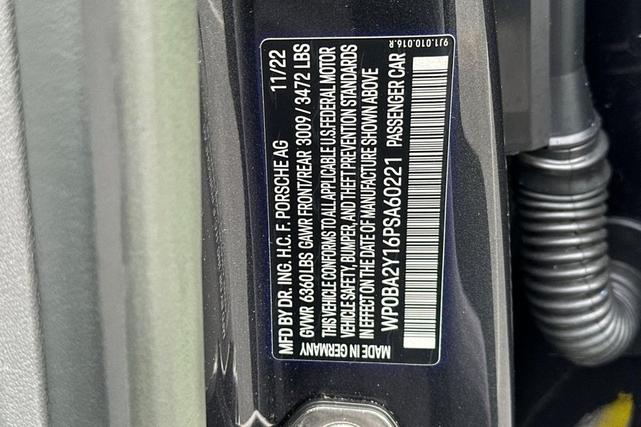 Photo of 2023 Volcano Grey Metallic Porsche Taycan