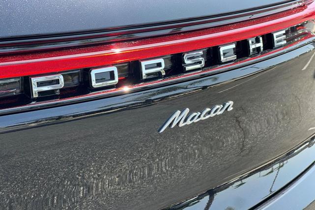 Photo of 2025 Jet Black Metallic Porsche Macan