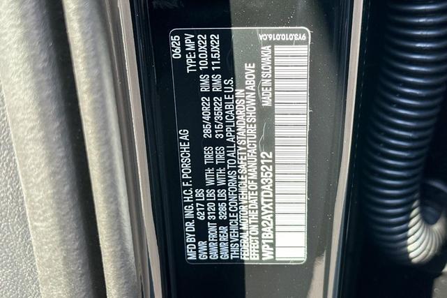 Photo of 2026 Chromite Black Metallic Porsche Cayenne