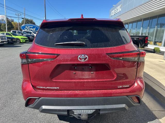 Photo of 2020 Red Toyota Highlander