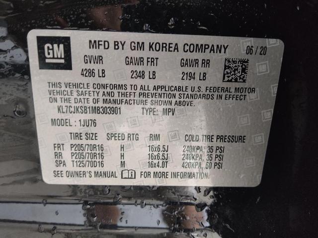 Photo of 2021 Mosaic Black Metallic Chevrolet Trax