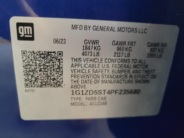 Photo of 2023 Riverside Blue Metallic Chevrolet Malibu