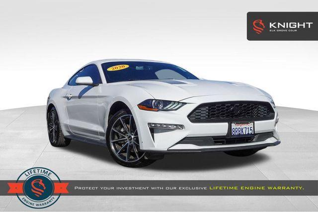 Photo of 2020 Oxford White Ford Mustang