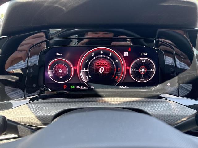 Photo of 2024 Opal White Pearl Effect Volkswagen Golf GTI