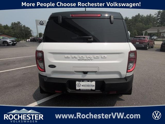 Photo of 2022 White Ford Bronco Sport