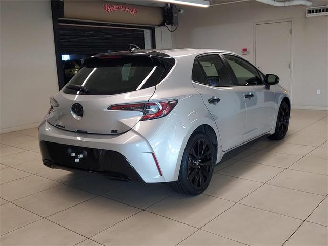 Photo of 2022 Silver Toyota Corolla Hatchback