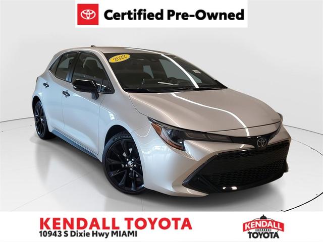 Photo of 2022 Silver Toyota Corolla Hatchback