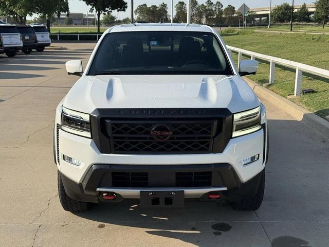 Photo of 2023 Glacier White Nissan Frontier