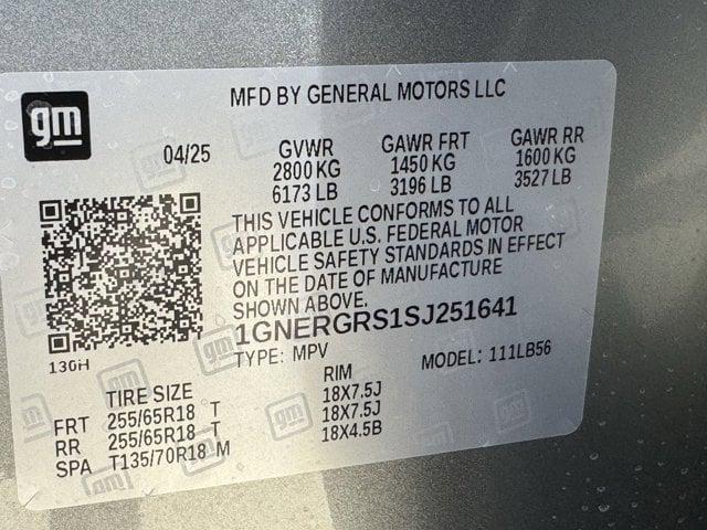 Photo of 2025 Sterling Gray Metallic Chevrolet Traverse