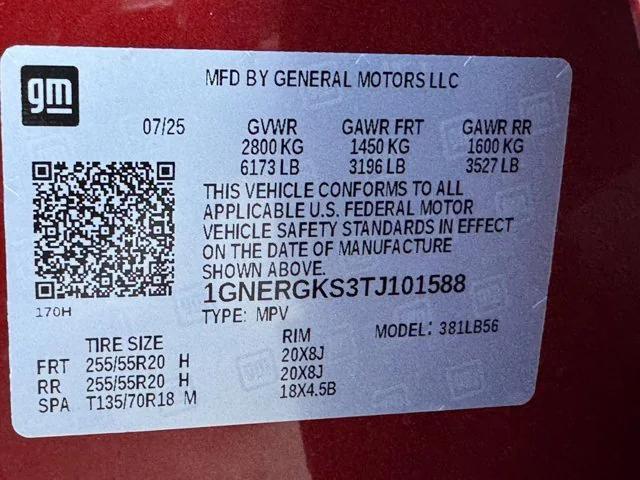 Photo of 2026 Radiant Red Tintcoat Chevrolet Traverse