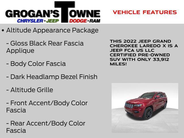 Photo of 2022 Velvet Red Pearlcoat Jeep Grand Cherokee