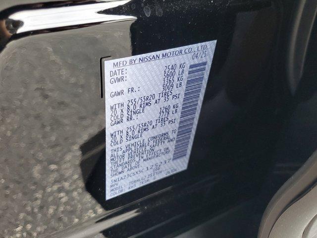 Photo of 2025 Black Nissan Murano