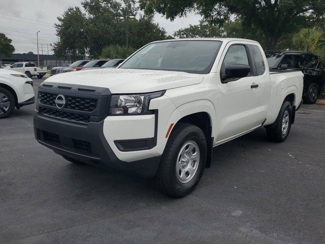 Photo of 2025 Glacier White Nissan Frontier