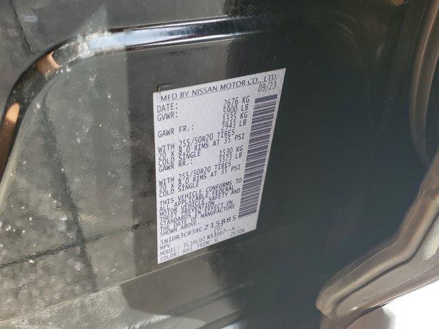 Photo of 2024 Black Nissan Pathfinder