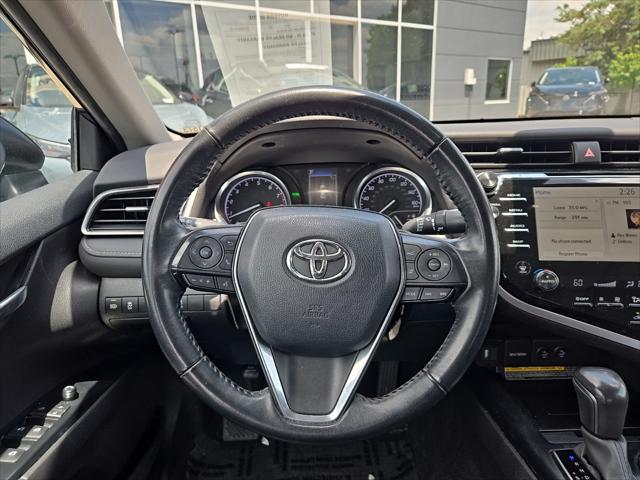 Photo of 2020 Blue Toyota Camry