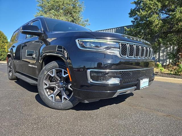 Photo of 2024 Diamond Black Crystal Pearlcoat Jeep Wagoneer