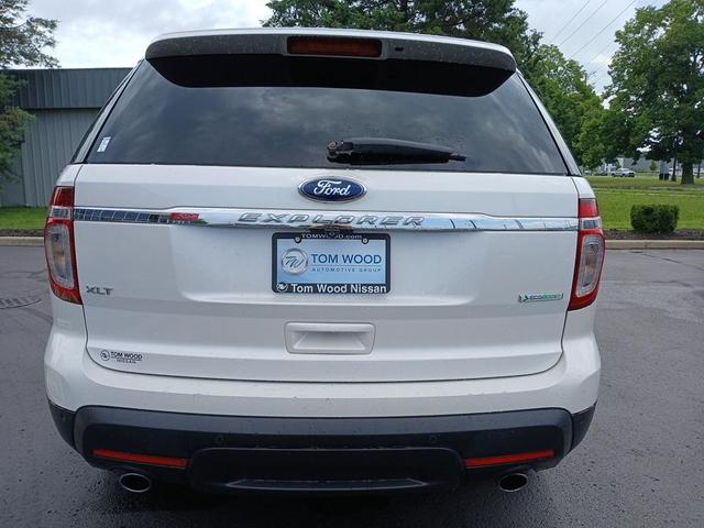 Photo of 2014 White Platinum Clearcoat Metallic Ford Explorer