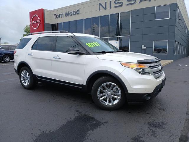 Photo of 2014 White Platinum Clearcoat Metallic Ford Explorer