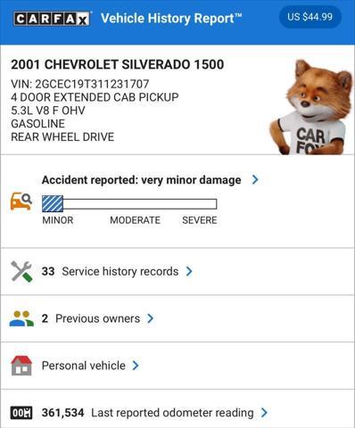 Photo of 2001 Tan Chevrolet Silverado 1500