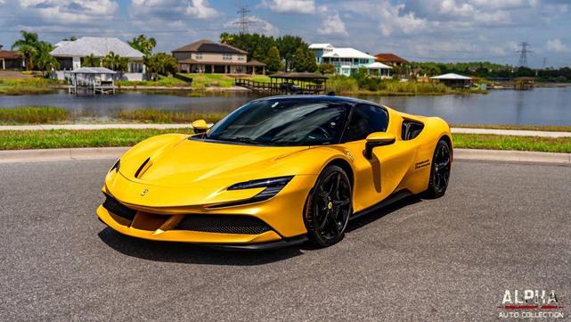 Photo of 2022 Yellow Ferrari SF90 Stradale