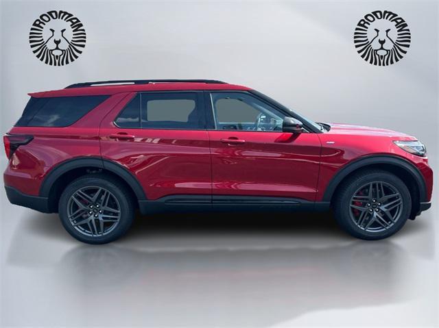 Photo of 2025 Rapid Red Metallic Tinted Clearcoat Ford Explorer