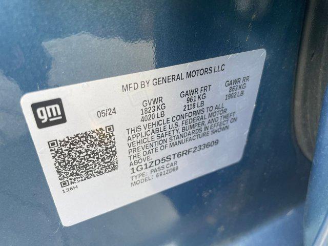Photo of 2024 Lakeshore Blue Metallic Chevrolet Malibu