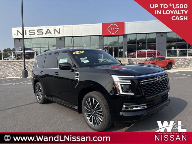 Photo of 2025 Super Black Nissan Armada