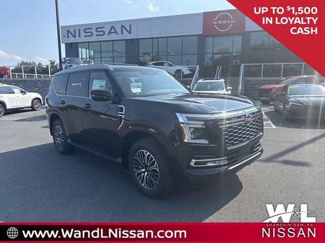 Photo of 2025 Super Black Nissan Armada