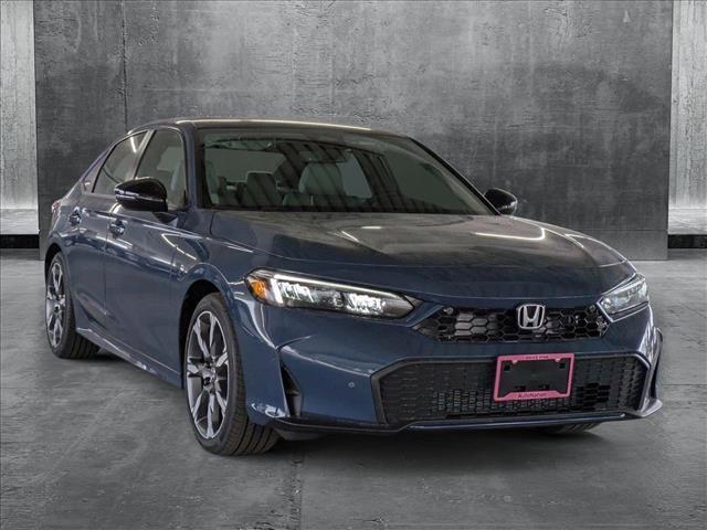 Photo of 2025 Blue Lagoon Pearl Honda Civic Hybrid