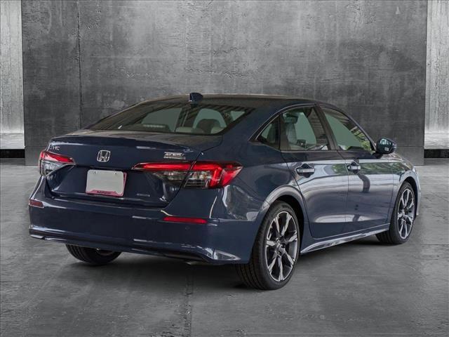 Photo of 2025 Blue Lagoon Pearl Honda Civic Hybrid