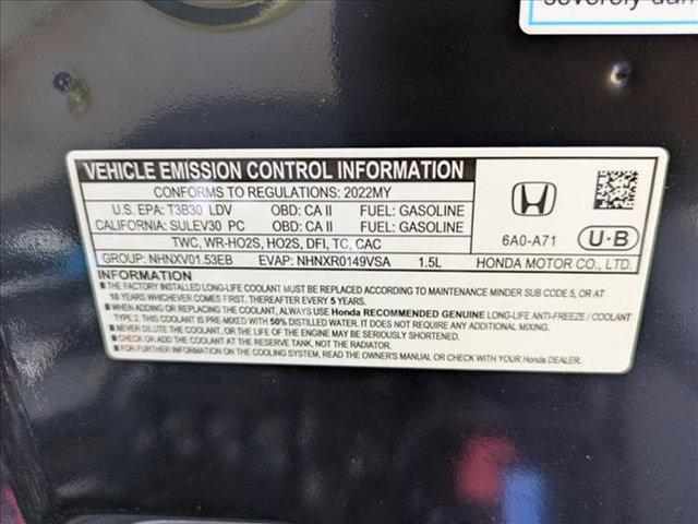 Photo of 2022 Crystal Black Pearl Honda Accord
