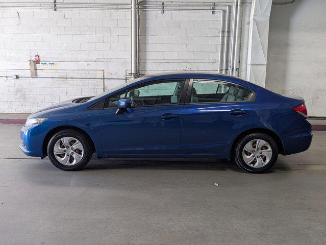 Photo of 2015 Dyno Blue Pearl Honda Civic