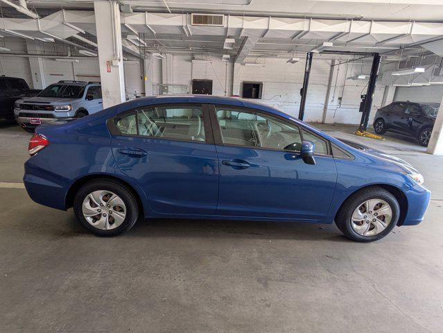 Photo of 2015 Dyno Blue Pearl Honda Civic