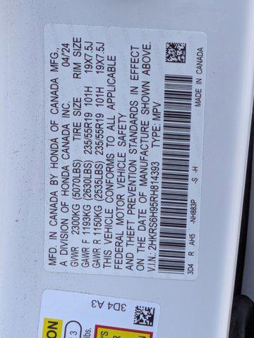 Photo of 2024 Platinum White Pearl Honda CR-V Hybrid