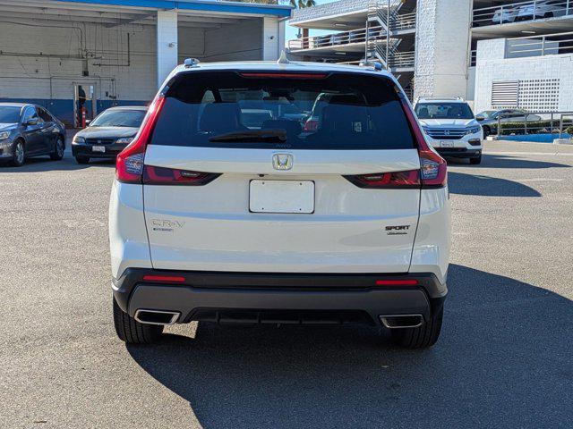 Photo of 2024 Platinum White Pearl Honda CR-V Hybrid
