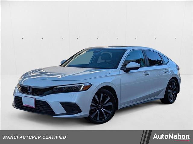 Photo of 2023 Platinum White Pearl Honda Civic