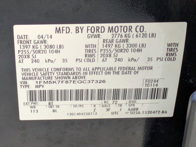 Photo of 2014 Dark Side Metallic Ford Explorer