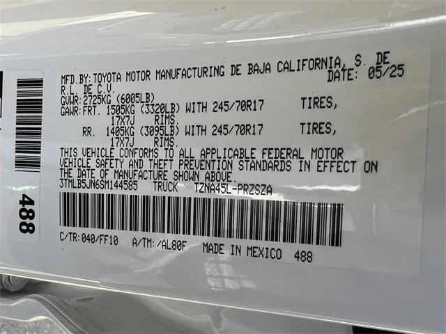 Photo of 2025 040 Toyota Tacoma