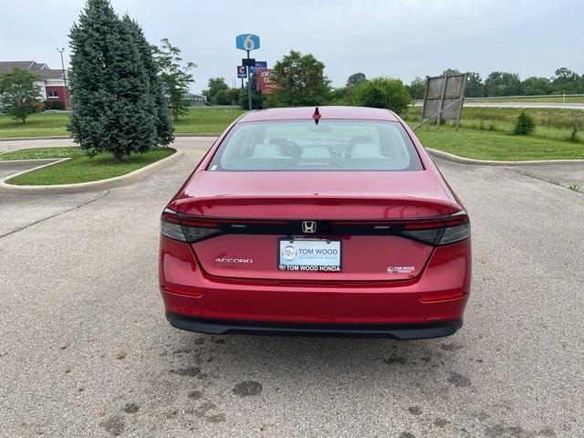 Photo of 2024 Radiant Red Metallic Honda Accord