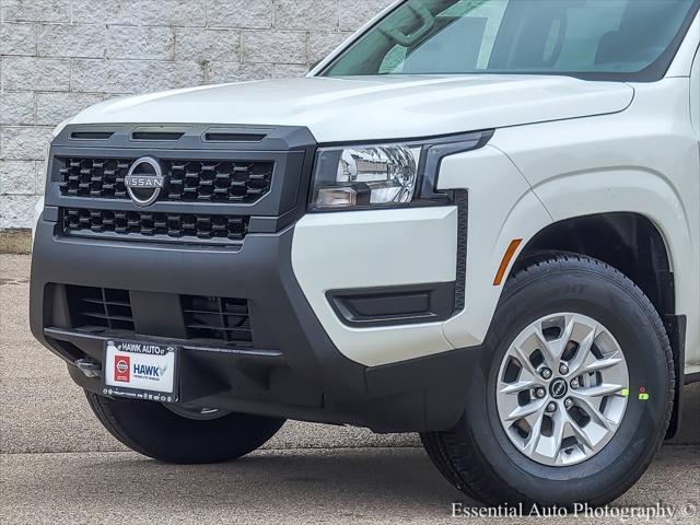 Photo of 2025 Glacier White Nissan Frontier
