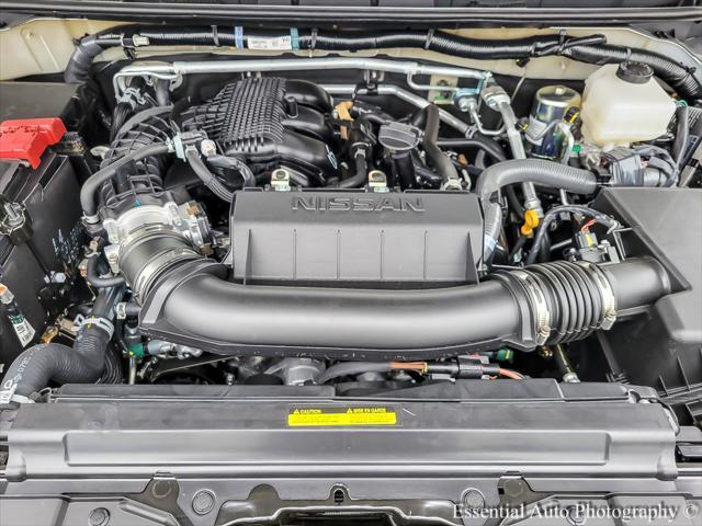 Photo of 2025 Glacier White Nissan Frontier