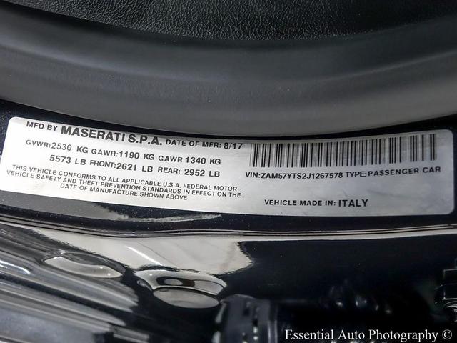 Photo of 2018 Nero Maserati Ghibli