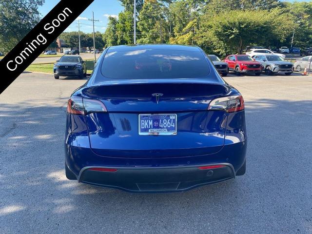 Photo of 2021 Deep Blue Metallic Tesla Model Y