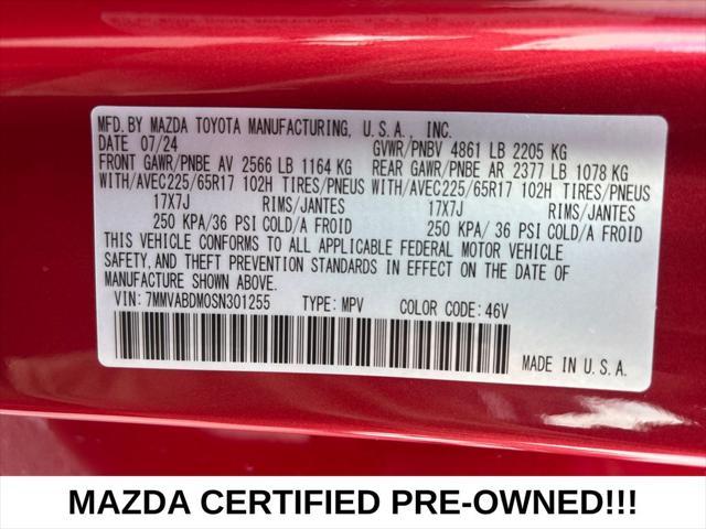 Photo of 2025 Soul Red Crystal Metallic Mazda CX-50