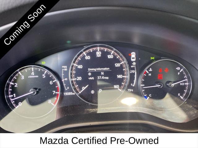 Photo of 2023 Deep Crystal Blue Mica Mazda Mazda3